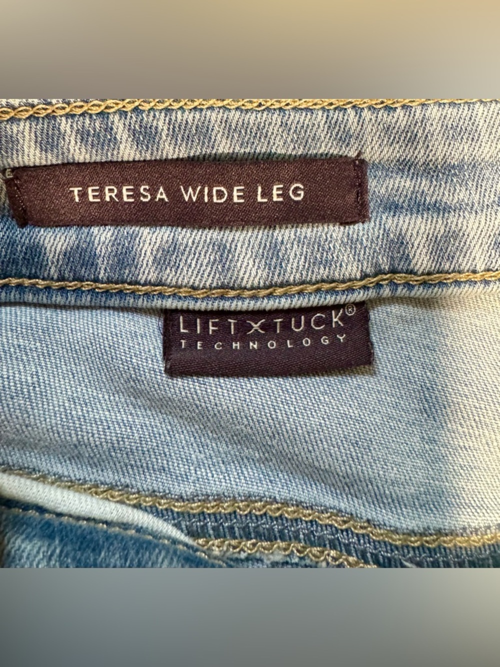 NYDJ Blue Wide Leg Women's Jeans - Picture 7 of 7